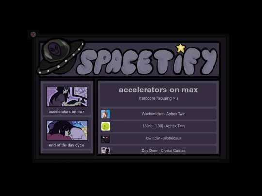 Spacetify!/SPACETIFY screenshot
