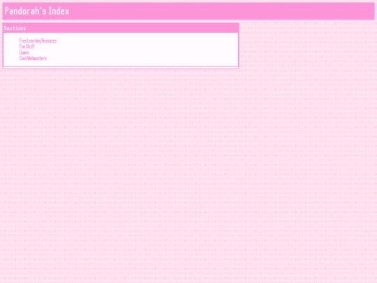 pandorahsindex/pandorahsindex screenshot