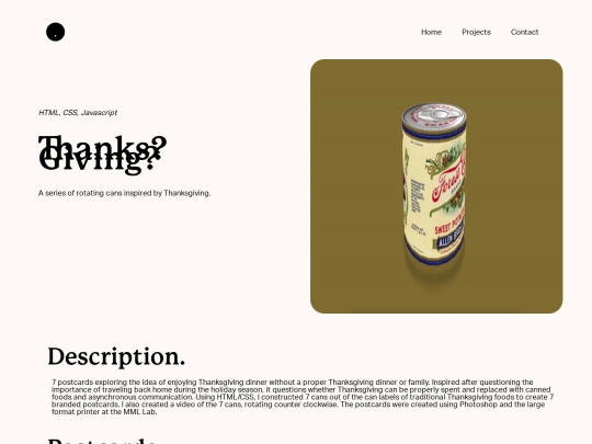 thanksgiving screenshot
