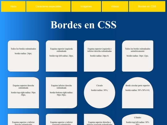 bordes_en_css screenshot