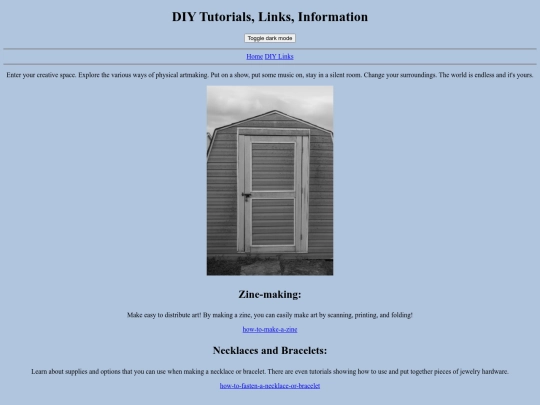 DIYlinks screenshot