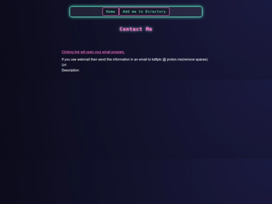 contact screenshot