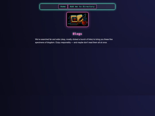 directory/blogs screenshot