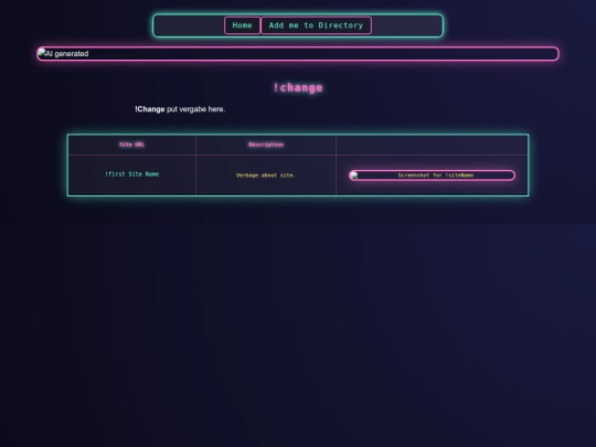 directory/templatesubpage screenshot