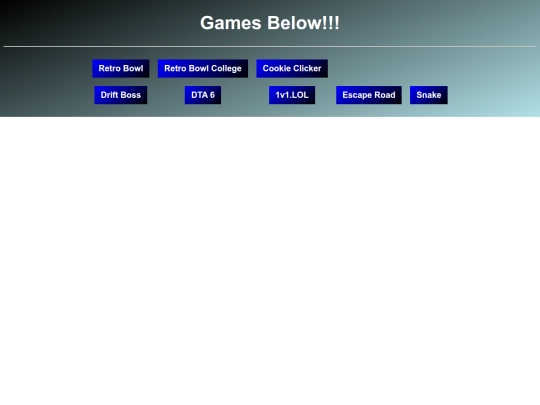 games screenshot