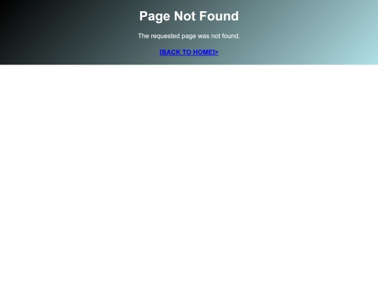 not_found screenshot
