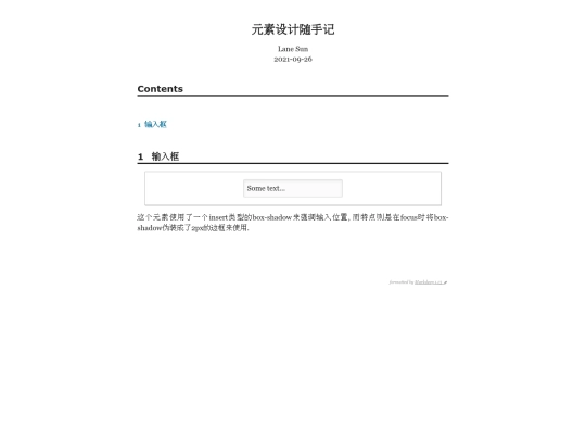 article/practical-web-element-design-guidelines.article/note screenshot