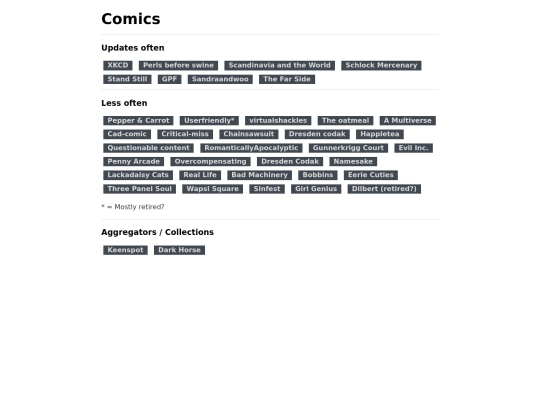 comics screenshot