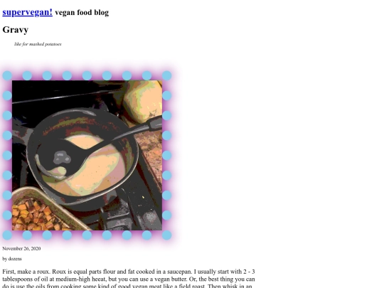 posts/gravy screenshot