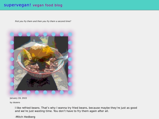 posts/refried-beans screenshot