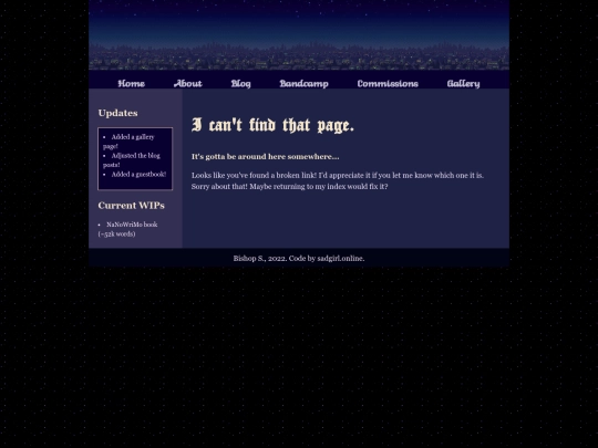 not_found screenshot