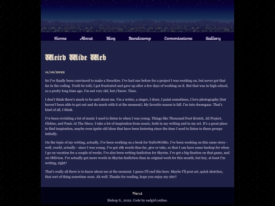 posts/2022-11-10-Weird-Wide-Web screenshot