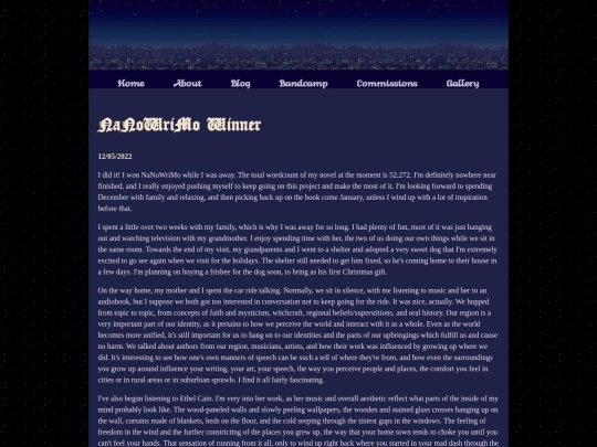 posts/2022-12-05-NanoWrimo-Winner screenshot