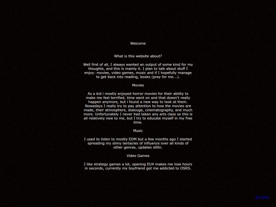 Subsites/About screenshot