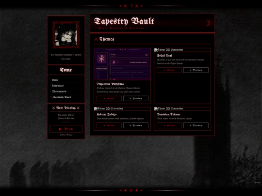 tapestryvault screenshot