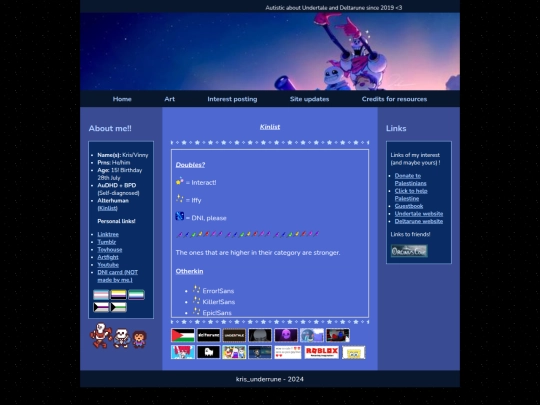 kinlist screenshot