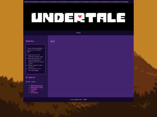 undertaleshrine screenshot