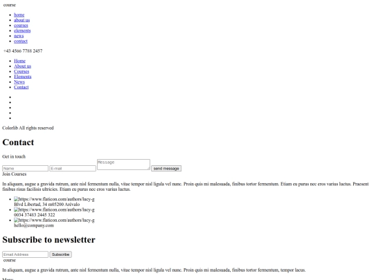 contact screenshot