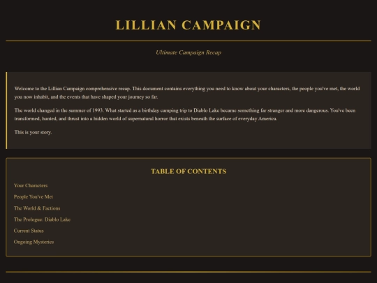 ultimate-recap screenshot