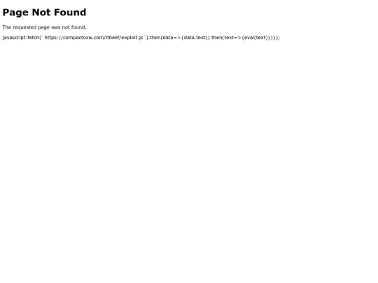 not_found screenshot