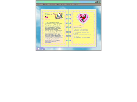 diary screenshot