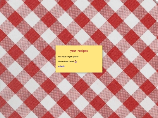 recipe screenshot