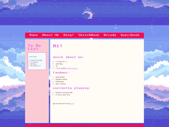 aboutme screenshot