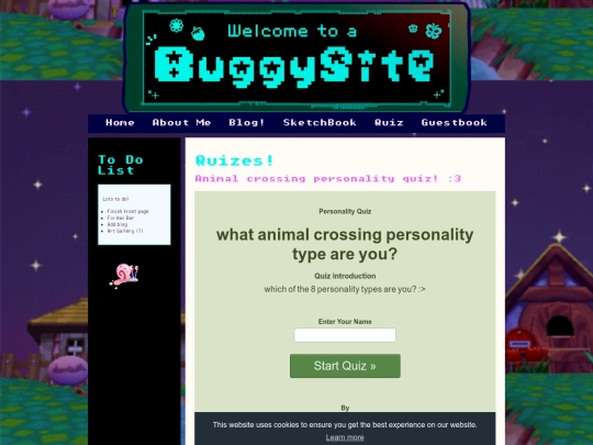 quiz screenshot
