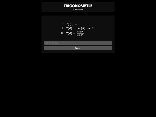 triggle screenshot