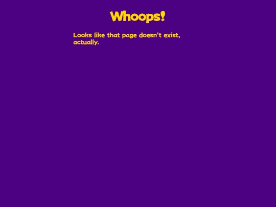 not_found screenshot
