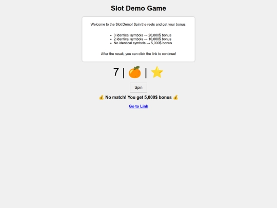 slot_demo screenshot