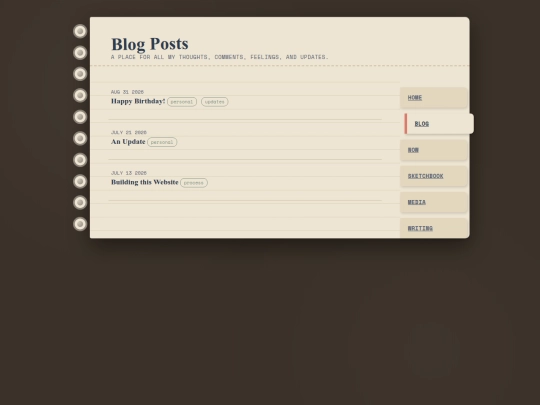 posts screenshot