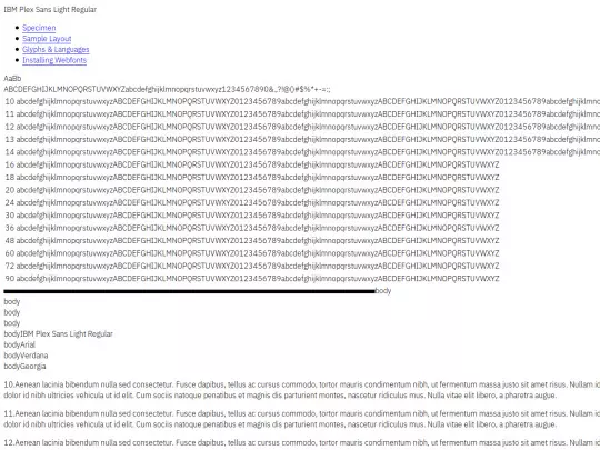 fonts/webfontkit-20210402-023502/ibmplexsans-light-demo screenshot