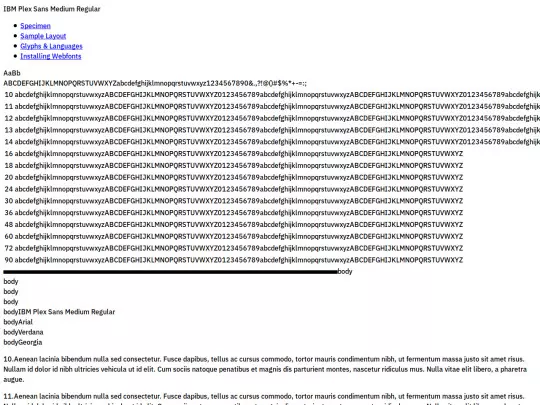 fonts/webfontkit-20210402-023502/ibmplexsans-medium-demo screenshot