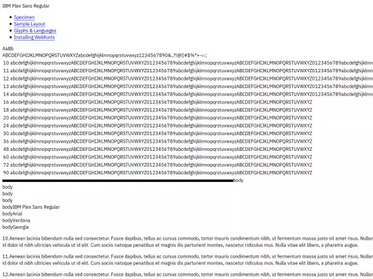 fonts/webfontkit-20210402-023502/ibmplexsans-regular-demo screenshot