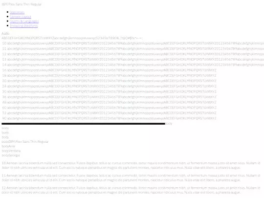 fonts/webfontkit-20210402-023502/ibmplexsans-thin-demo screenshot