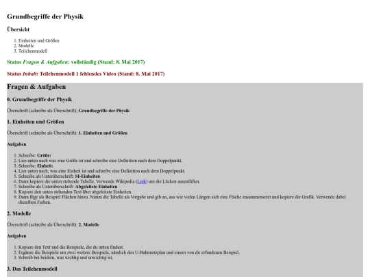 Projekt/Grundbegriffe screenshot