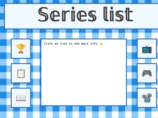 showlist screenshot