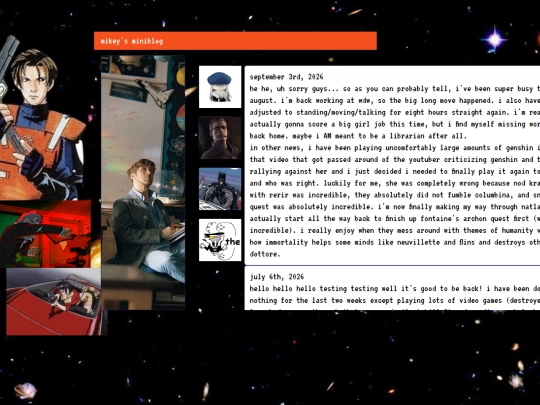 blog screenshot