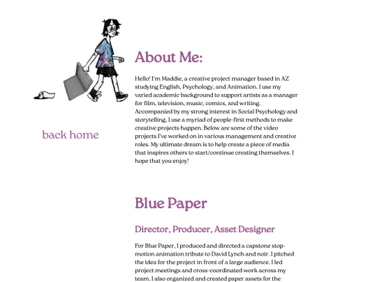 portfolio screenshot