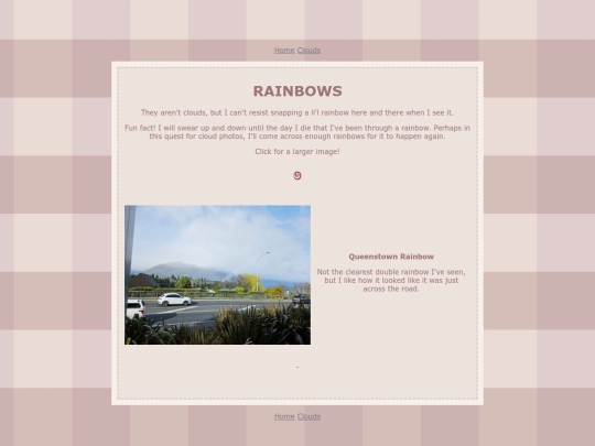 clouds/rainbow screenshot