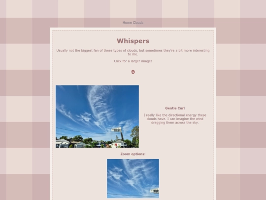 clouds/whispers screenshot