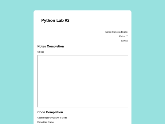 python/pythonLab2 screenshot