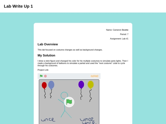 scratch/scratchLab1 screenshot