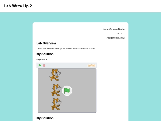 scratch/scratchLab2 screenshot