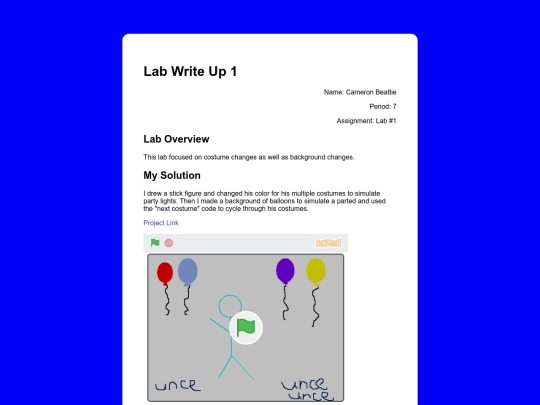 scratchLab1 screenshot
