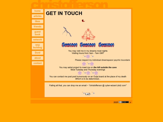 contact screenshot