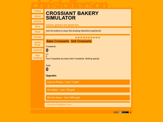 posts/Crossaint_Baker_Simulator screenshot