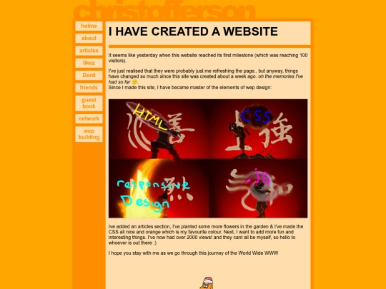 posts/I've_made_a_website screenshot