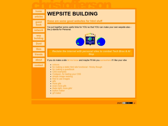 wepbuilding screenshot